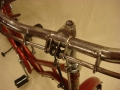 Detalle manillar bicicletas de varillas | Bicicleta Orbea antigua de varillas años 40 restaurada