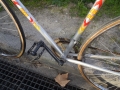 Bicicleta de carreras marca BH del año 1986 antes de restauración