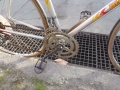 Bicicleta de carreras marca BH del año 1986 antes de restauración