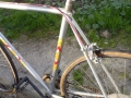 Bicicleta de carreras marca BH del año 1986 antes de restauración