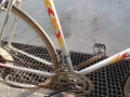 Bicicleta de carreras marca BH del año 1986 antes de restauración