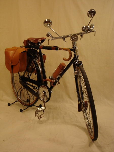 Bicicleta_replica_Bianchi_antigua_varillas_clasica_paseo_cuero_ciudad_Brooks_006