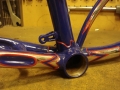 Restauracion pintura cuadro fileteado bicicleta antigua clasica paseo varillas años 50 marca Ducson 08