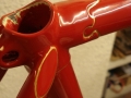 Restauracion pintura cuadro fileteado bicicleta carretera antigua clasica carreras paseo marca Orbea 09