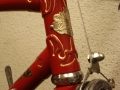 Restauracion pintura cuadro fileteado bicicleta carretera antigua clasica carreras paseo marca Orbea 13