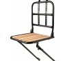 Portacargas delantero con base de madera