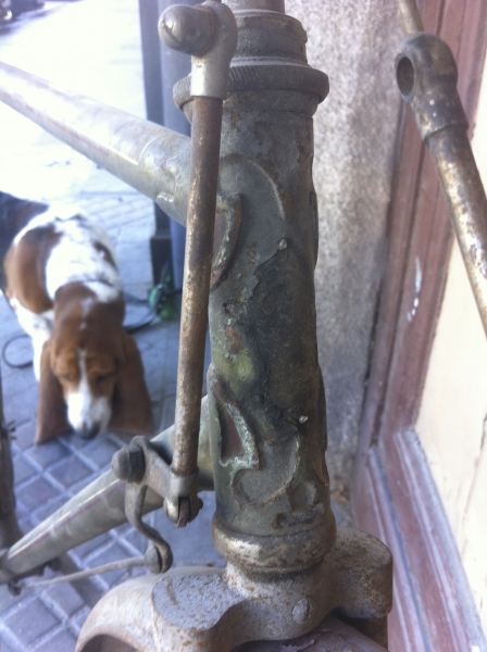 Bicicleta_antigua_Super_CIL_topografo_museo_ferrocarril_Madrid_restauracion_008